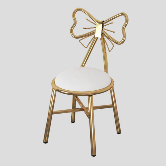 WHITE BOW STOOL